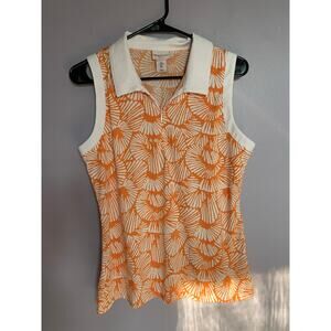 Tommy Bahama UV protection Polo Golf Shells Sleeveless Active Top Large